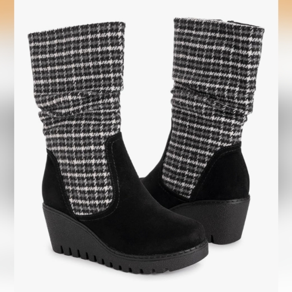 Womens Muk Luks Vermont Stowe